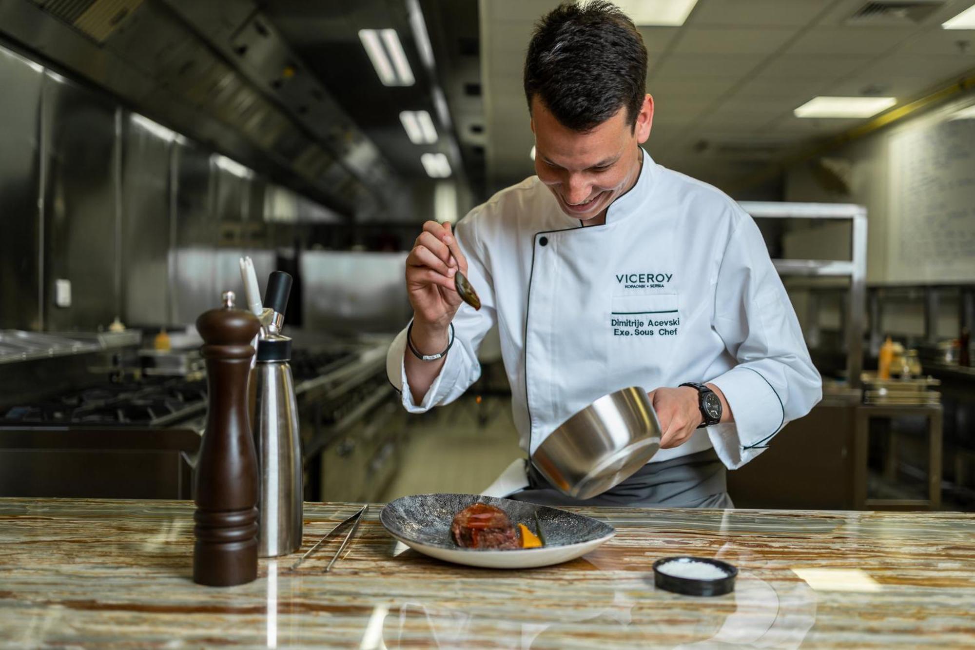 Viceroy Kopaonik Serbia エクステリア 写真 Executive Chef at work