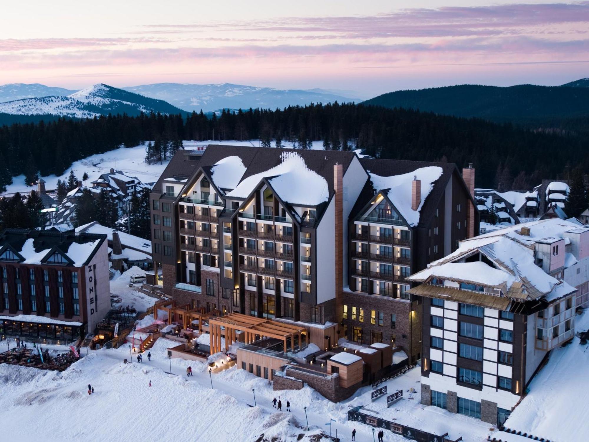 Viceroy Kopaonik Serbia エクステリア 写真 The hotel complex